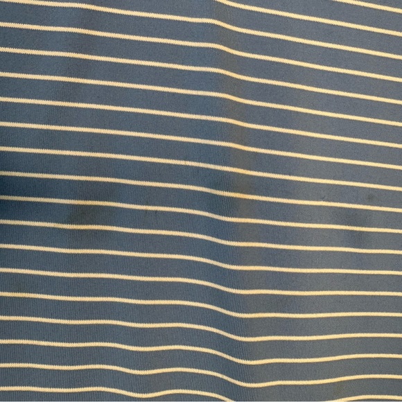 Peter Millar Women’s Sleeveless Golf Polo Shirt S Blue White Stripe UPF 50+ - Picture 14 of 14
